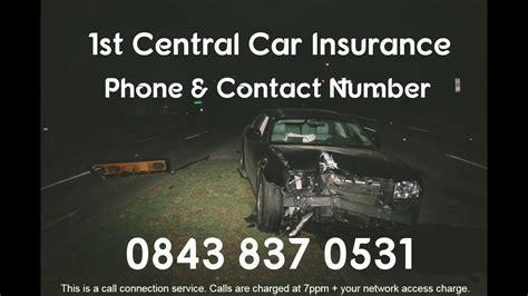 1st central car insurance contact number